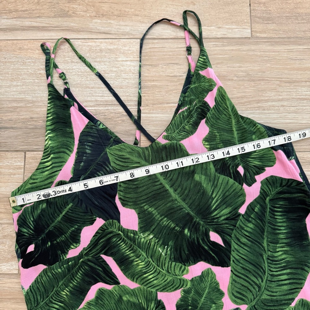 Topshop Palm Print Slipdress - Picture 11 of 14
